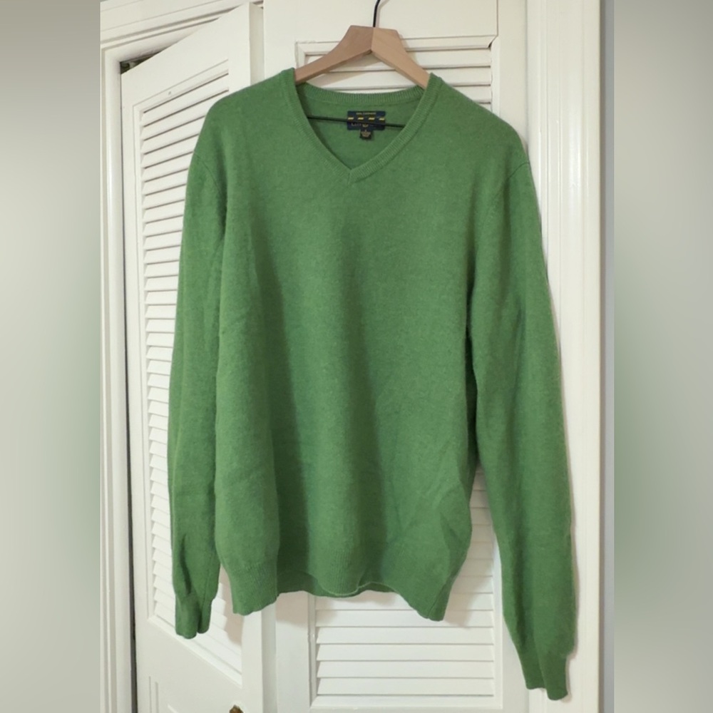 Oversized Cashmere V-Neck Sweater